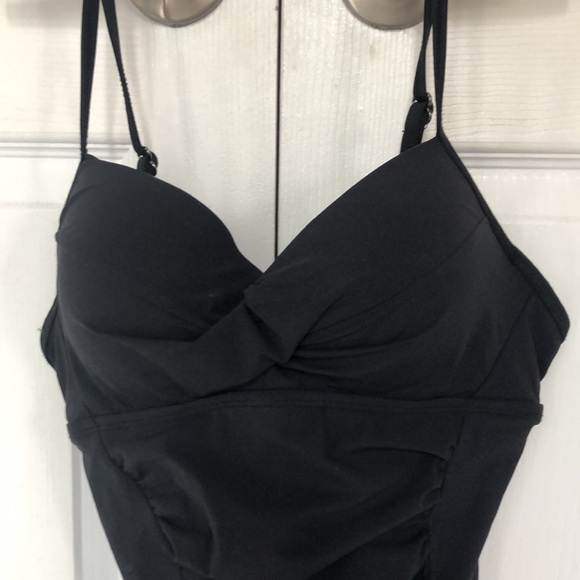 Black spanx small one piece swim. - Picture 3 of 6